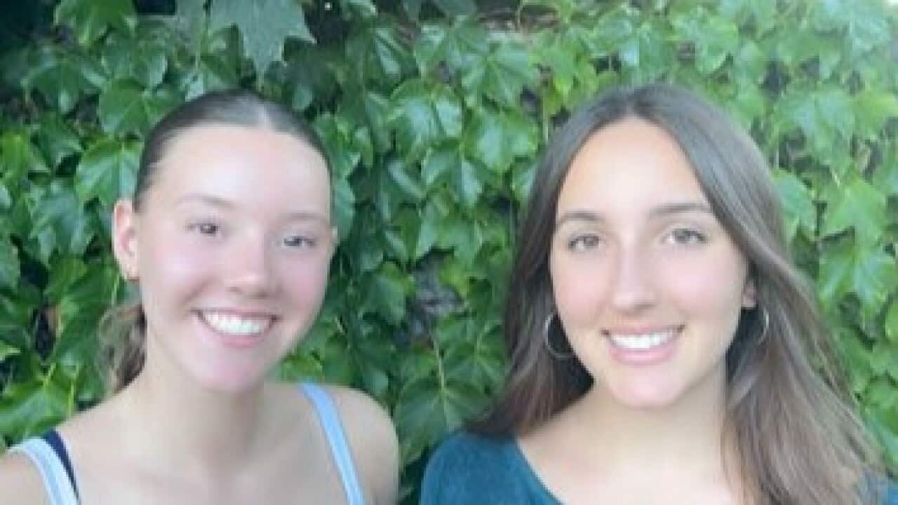 Layla Zudelović i Triniti Bell, Melbourne 2026..jpg