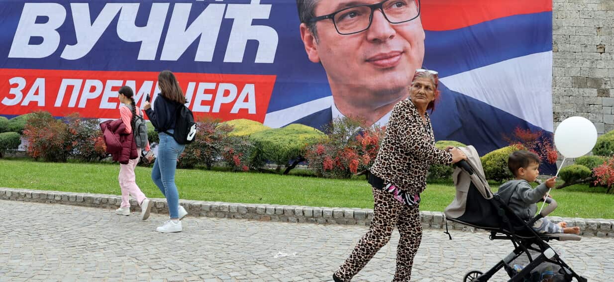 Serbian voters weigh entrenched populist rule against youth protest movement