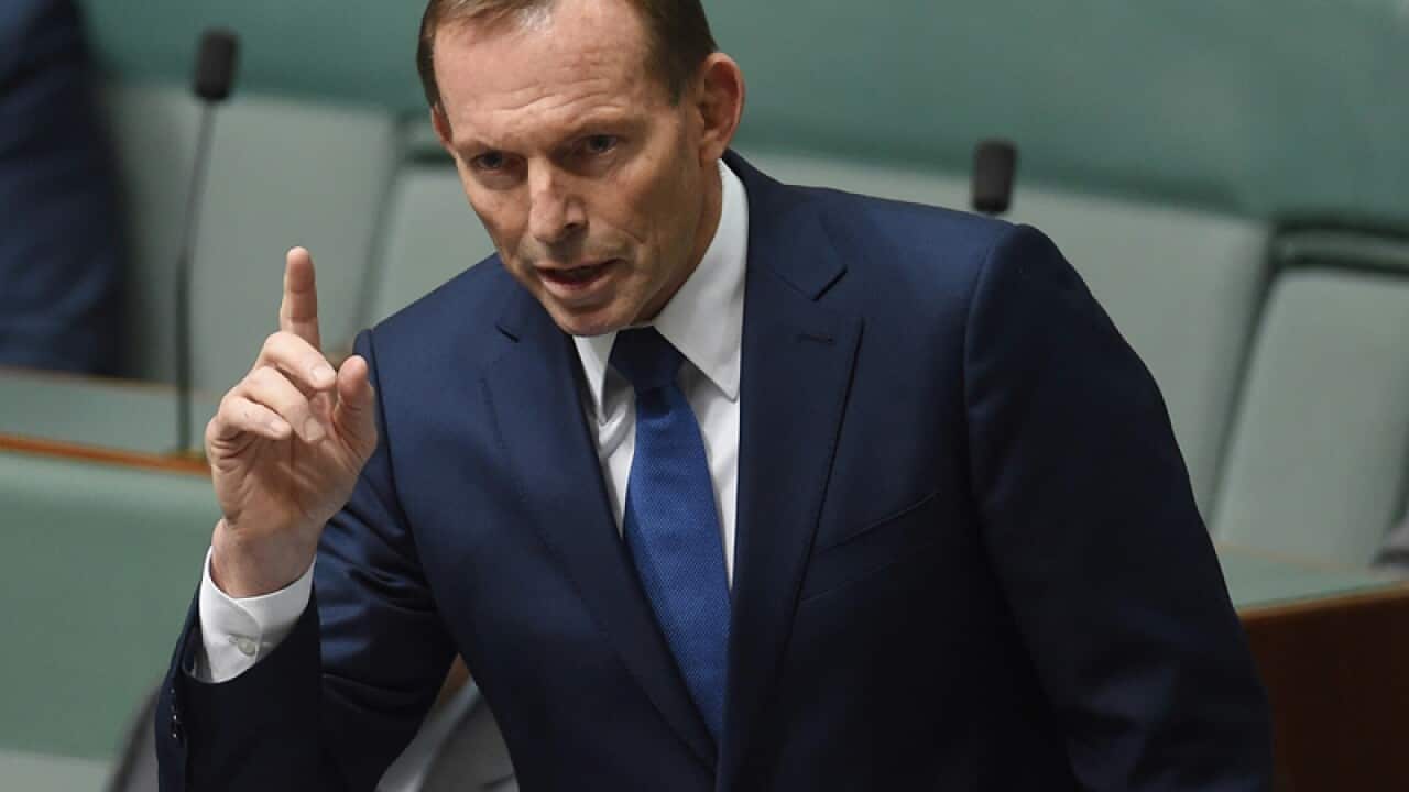 Former Australian prime minister Tony Abbott