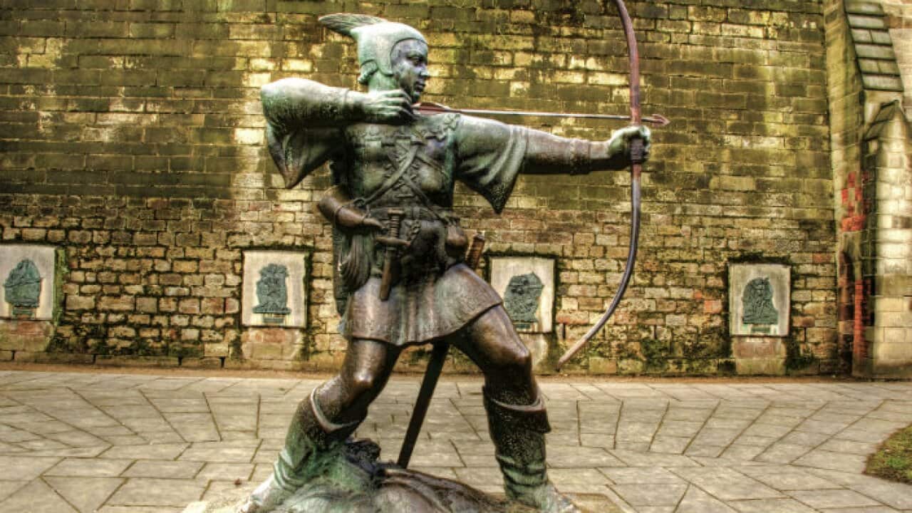 Robin Hood statue