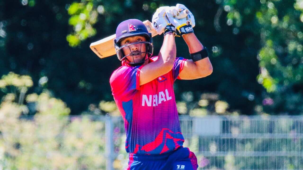 Paras Khadka makes record
