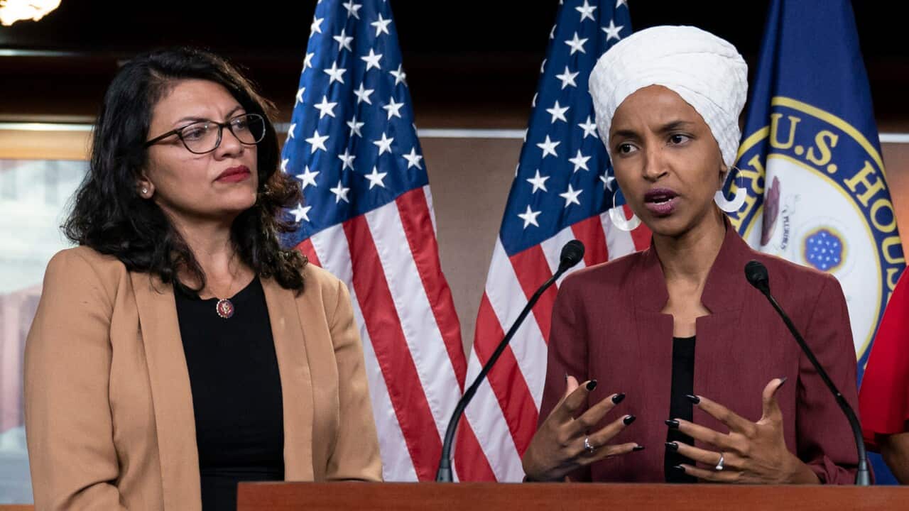 Congresswomen Rashida Tlaib and Ilhan Omar (AAP)