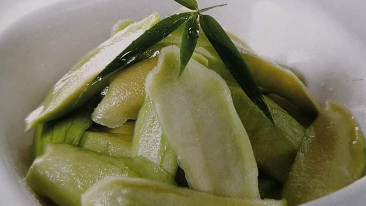 泰國青芒可以用來醃製做美味的小食。