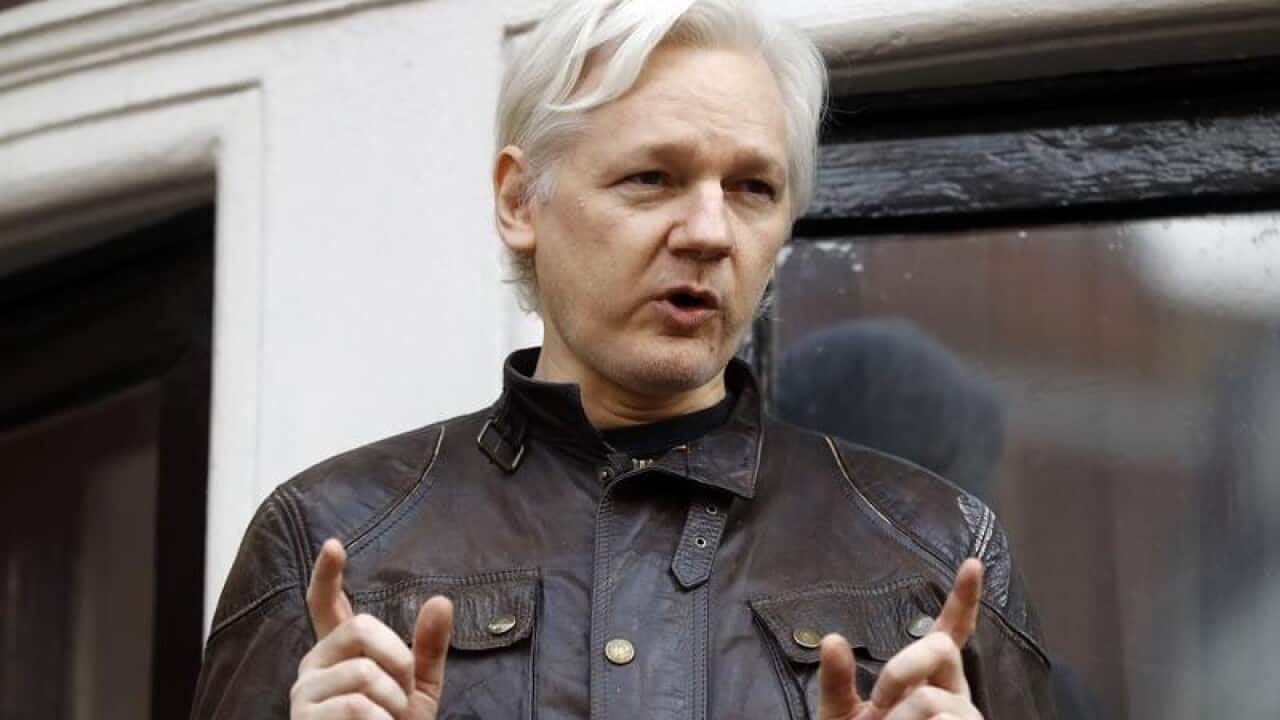 The Wikileaks founder has been arrested for failing to surrender to the court.
