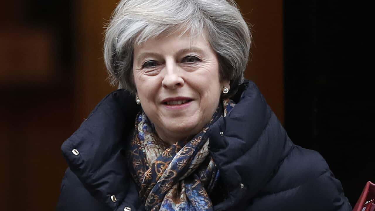 Britain's Prime Minister Theresa May