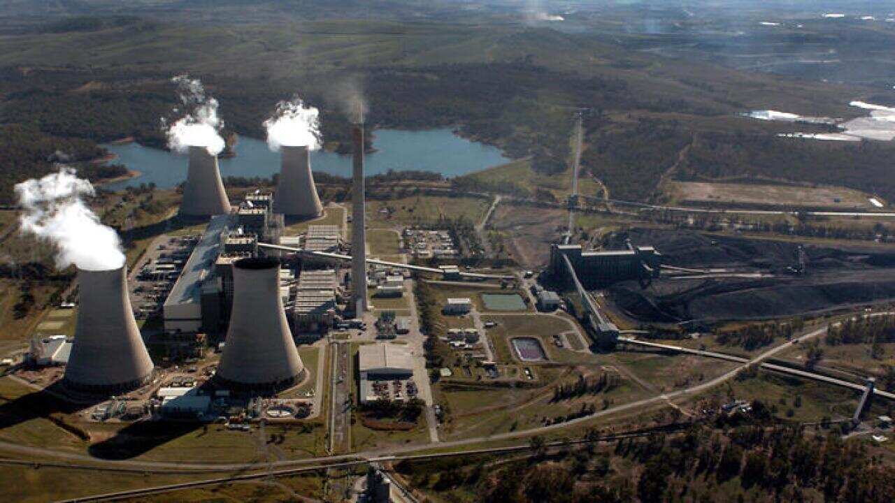 File image of the Liddell power station in the Hunter Valley near Newcastle.