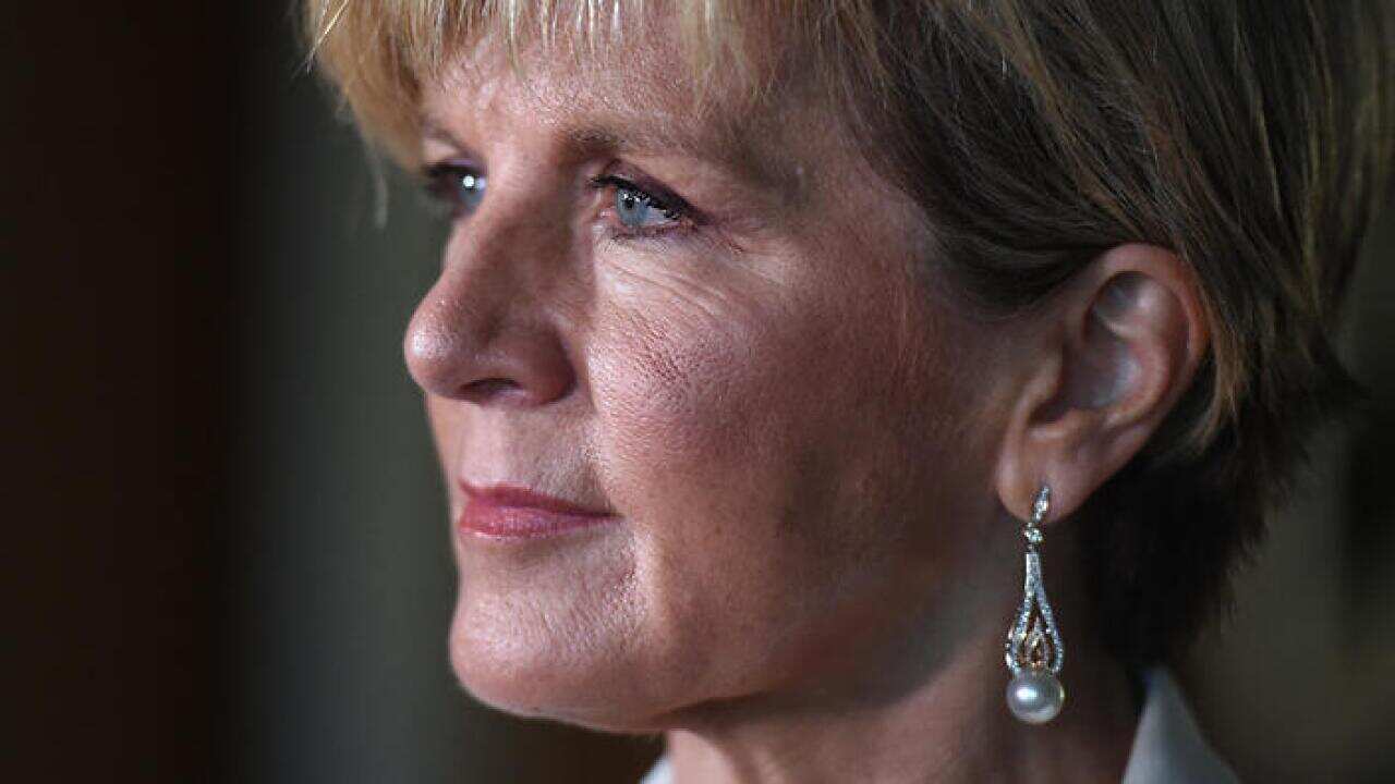 Minister for Foreign Affairs Julie Bishop (AAP)