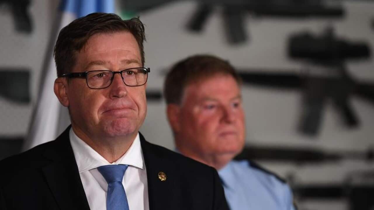 NSW Police Minister Troy Grant