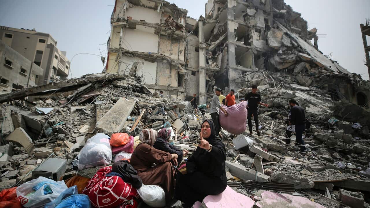 Aftermath of Israeli Airstrike