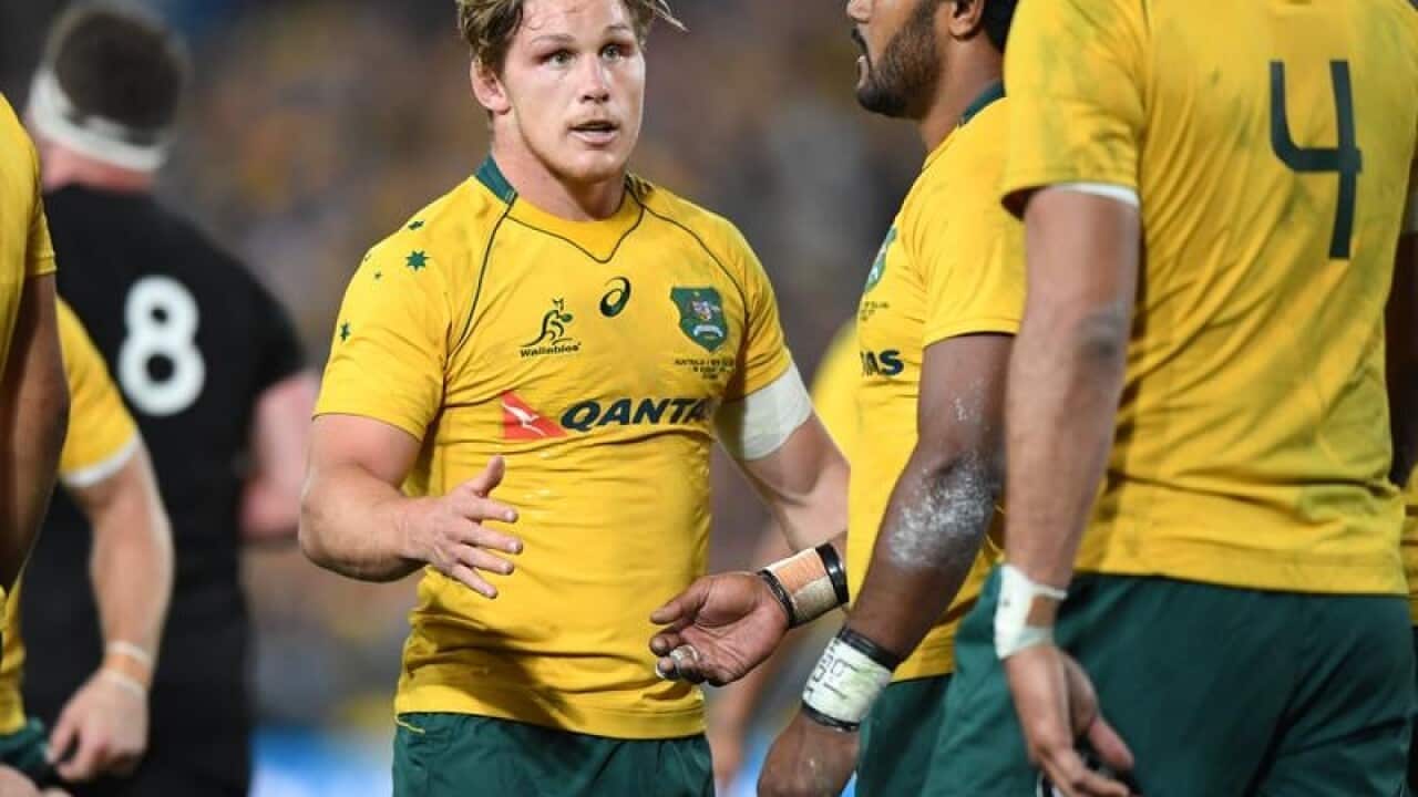 Australian team captain Michael Hooper
