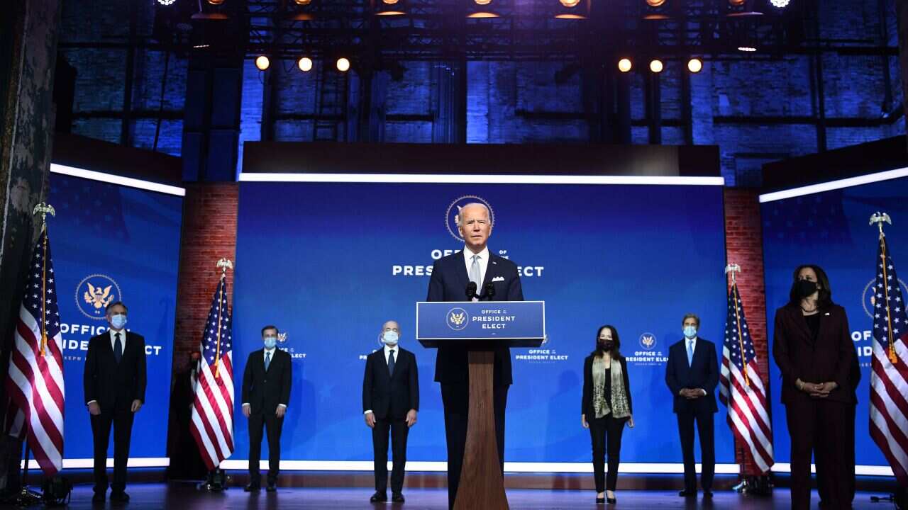 US President-elect Joe Biden has introduced his presidential team.