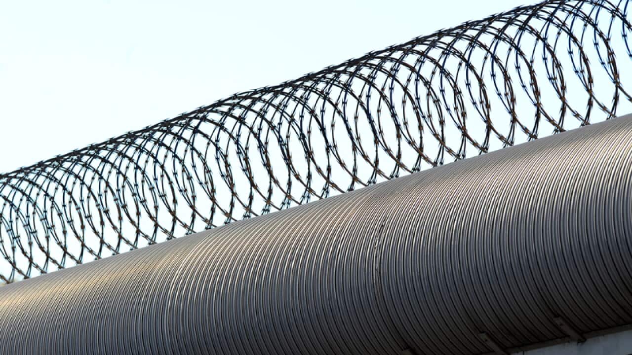 Fencing at a remand centre