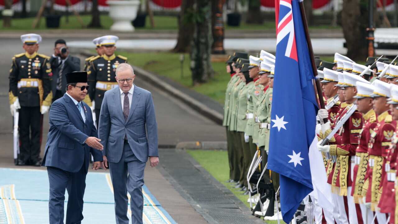 Australian Prime Minister Albanese meets Indonesian President Prabowo in Jakarta
