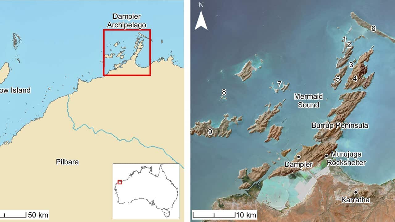 西澳大利亚州北部沿海地区首次发现了水下原住民考古遗址