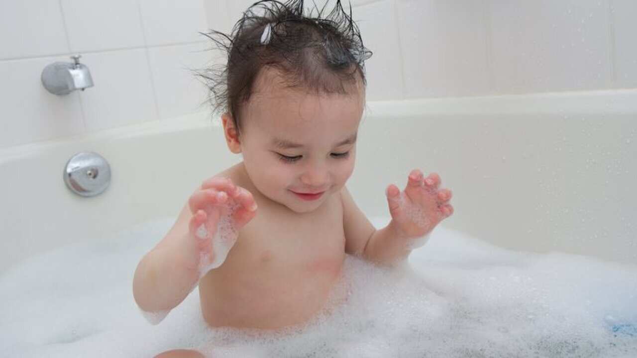 Bubble bath wild hair