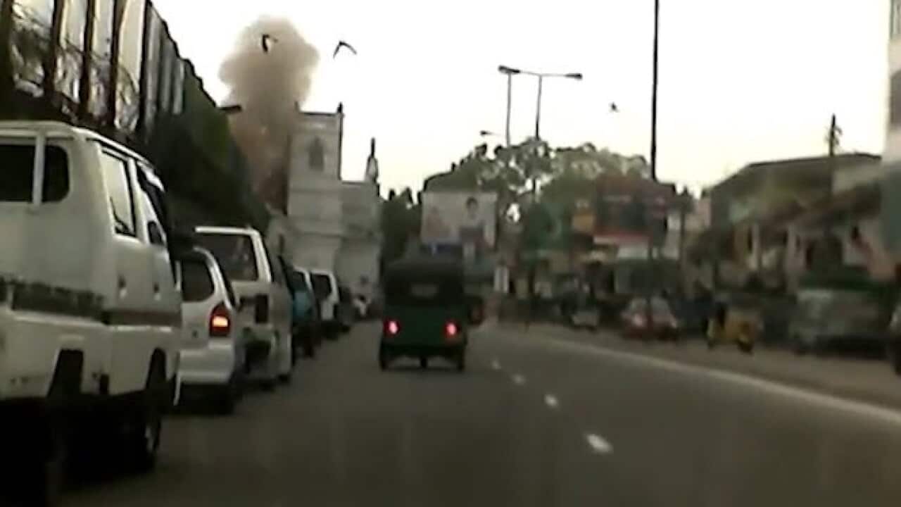 Bomb blast Sri Lanka