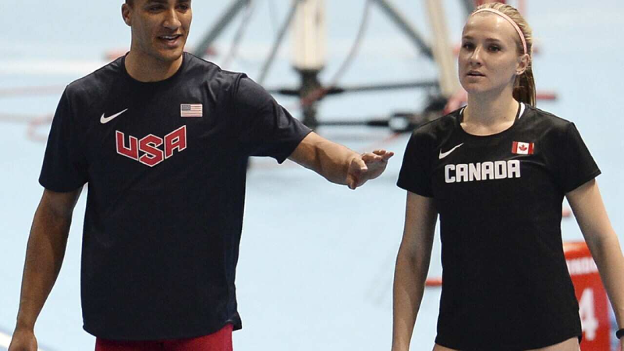 Ashton Eaton and Brianne Theisen-Eaton