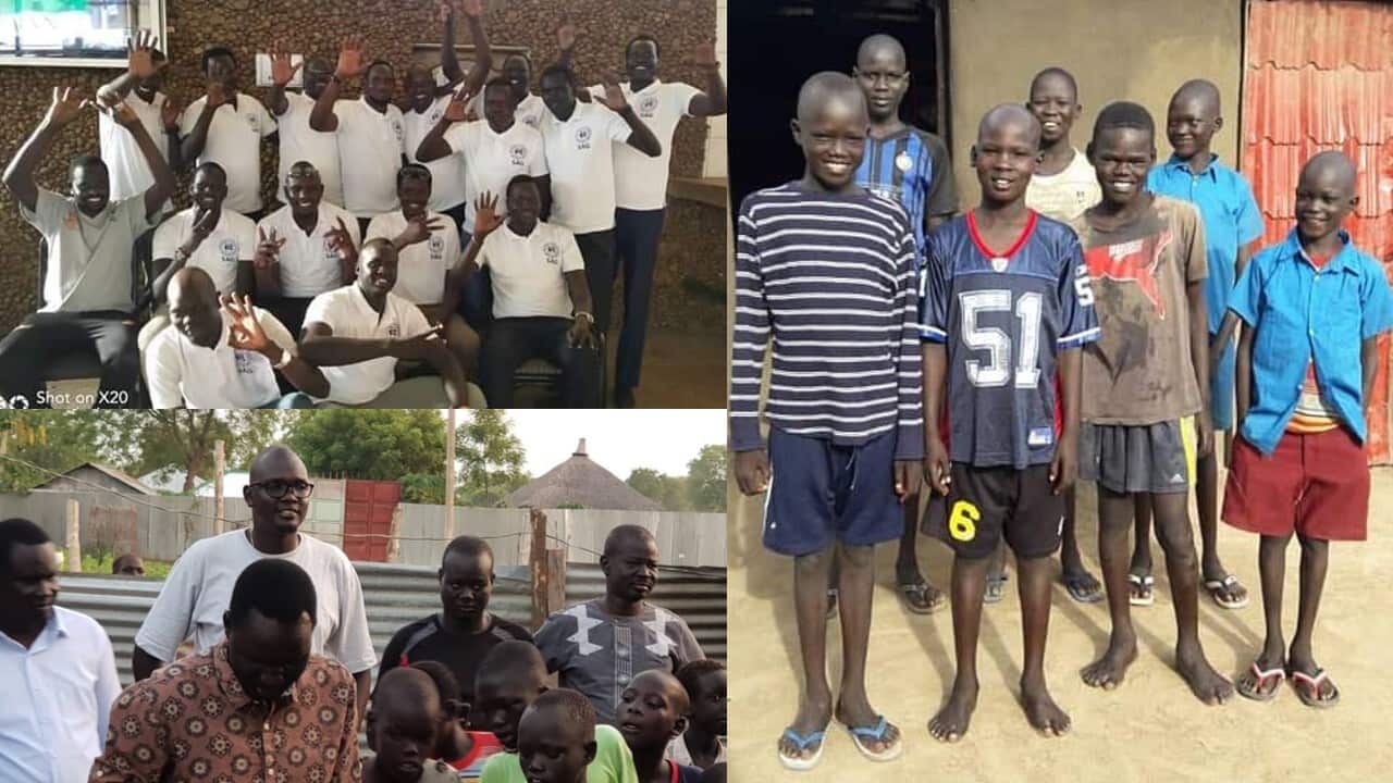 Members of SAG team in Bor