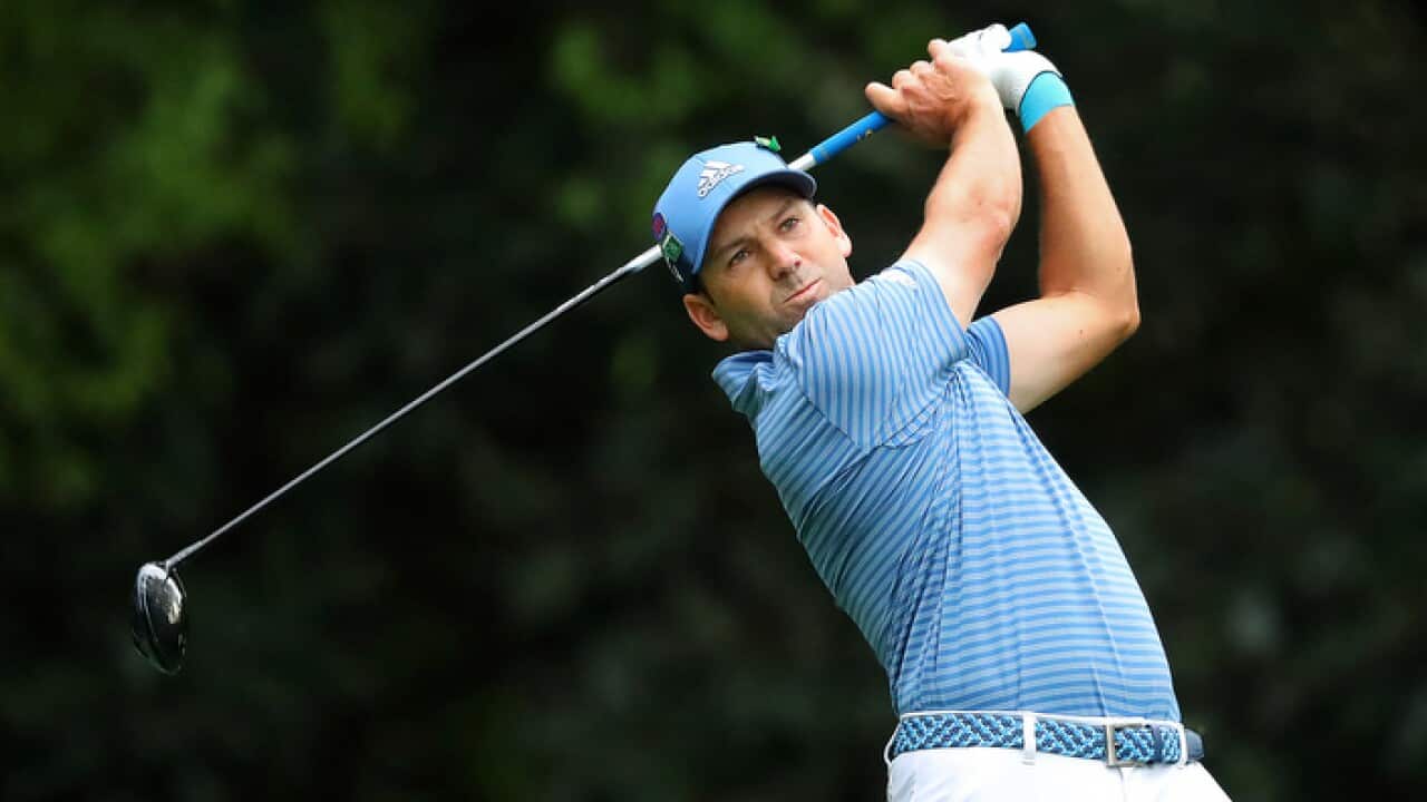 Reigning US Masters champion Sergio Garcia