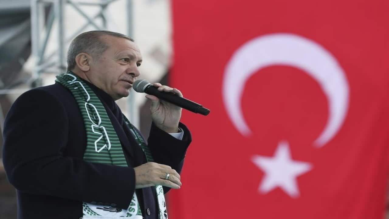 Turkey's President Recep Tayyip Erdogan
