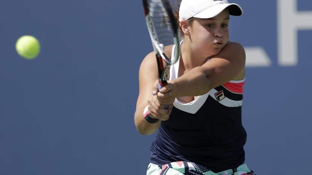 Australian tennis player Ashleigh Barty
