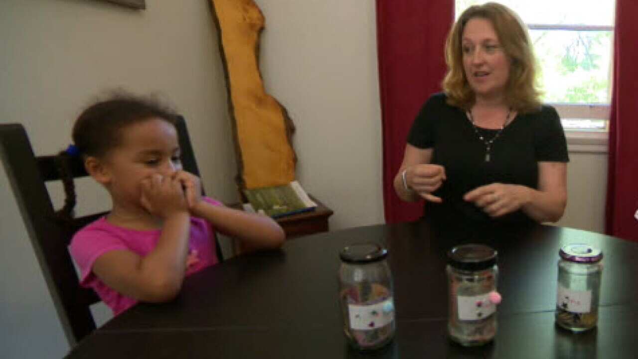 Helen Lewis and children