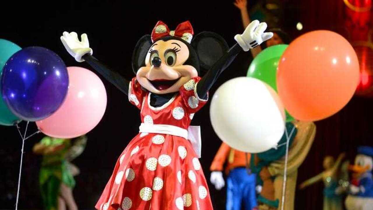 Minnie Mouse performing during the Disney on Ice premiere at Allphones Arena in Sydney, Wednesday, July 11, 2012.