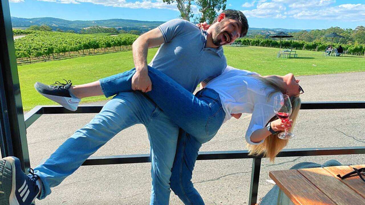 Olya and Pasha