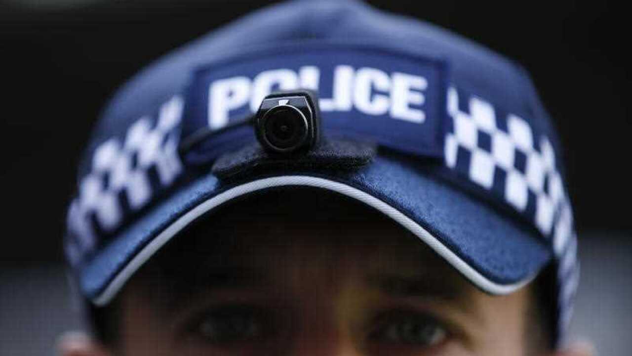 A London Metropolitan Police officer.