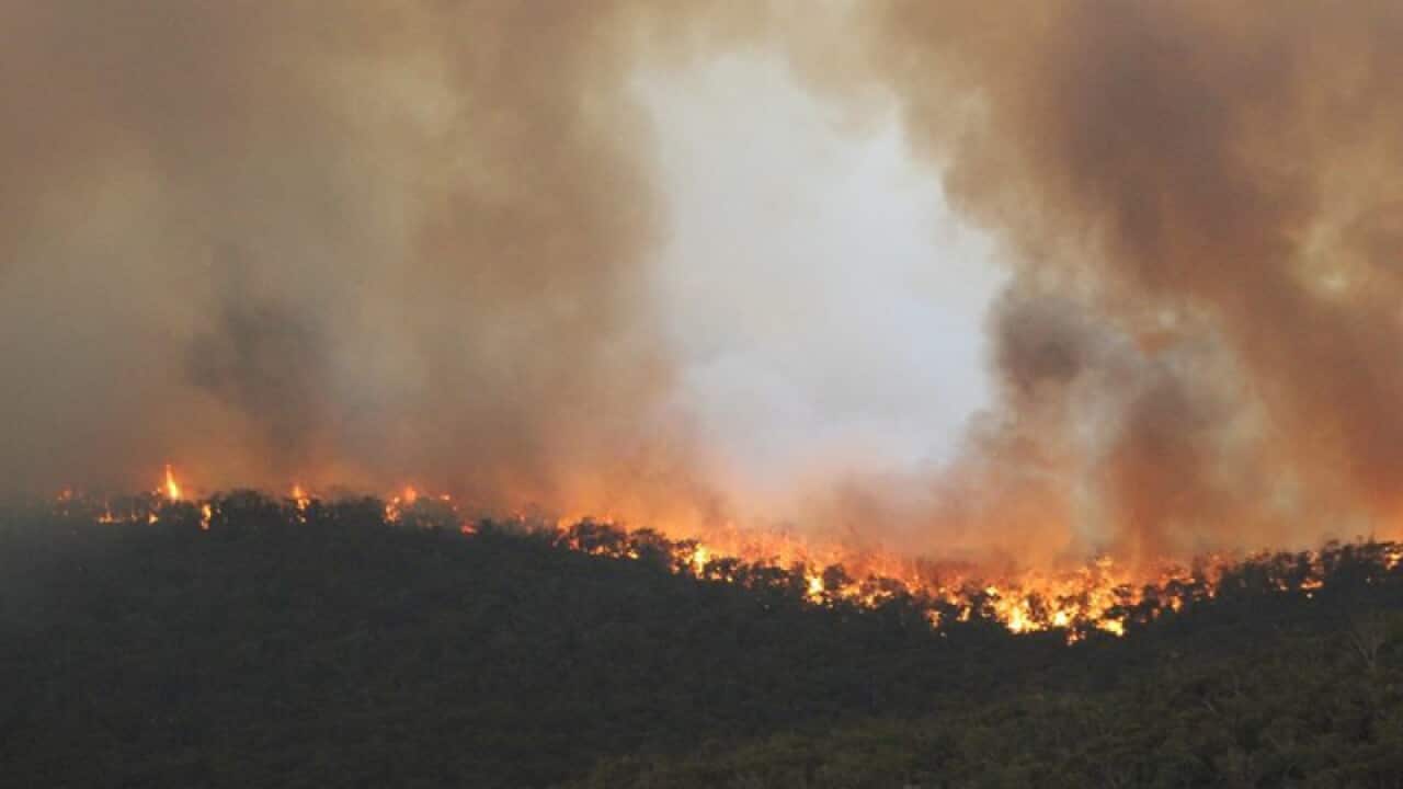 Fires burning throughout Victoria's Grampians region