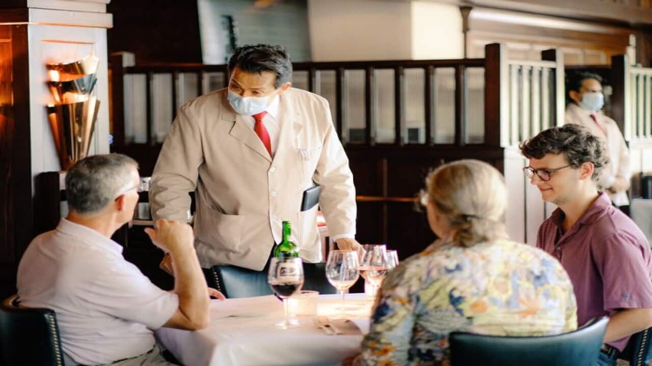 The New Face of Restaurant Hospitality Wears a Mask