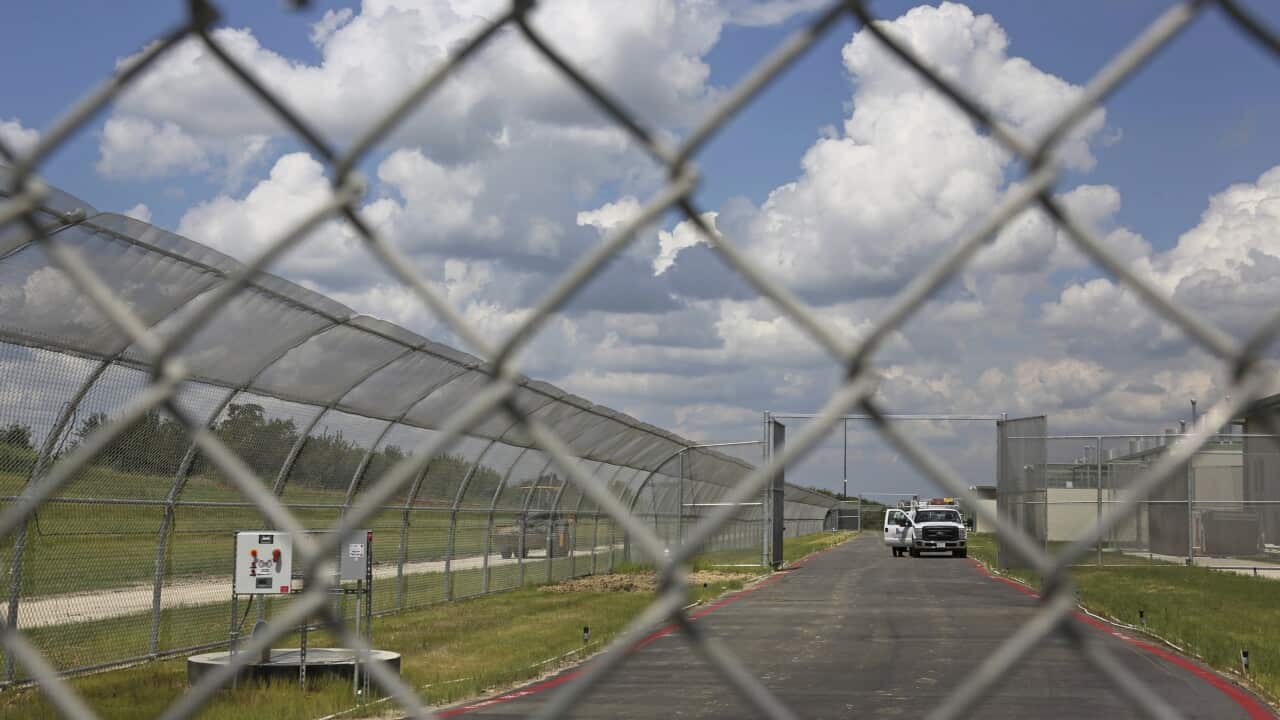 The Justice Department says it will temporarily transfer immigration judges to six detention centers near the border with Mexico.