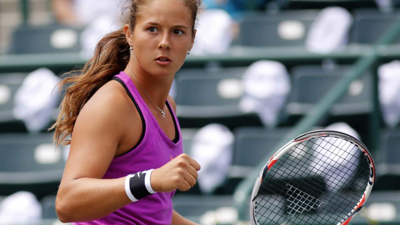 Daria Kasatkina, from Russia