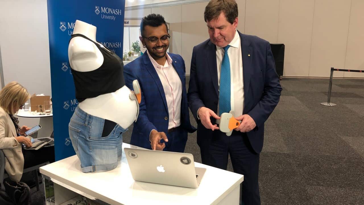 Dr Smith and Professor Wallace