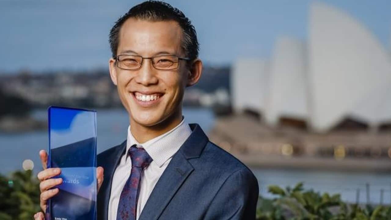Maths teacher Eddie Woo will head to Dubai along with the other finalists in March.