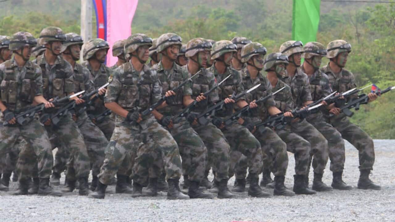 Cambodian-Chinese troops' annual military drills