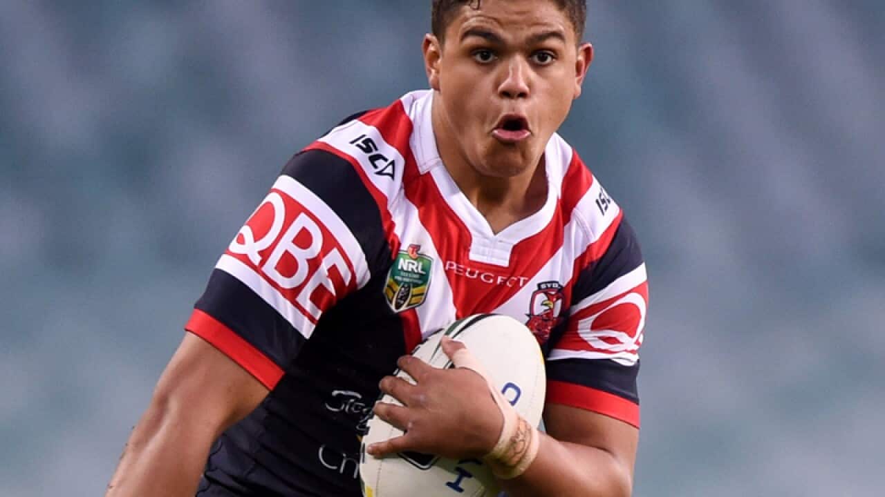 Latrell Mitchell of the Roosters