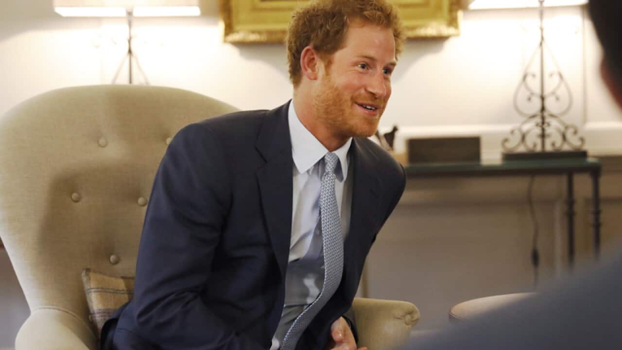 Britain's Prince Harry