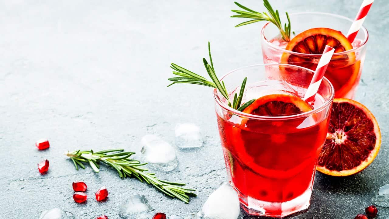 Someone is always pouring you another around Christmas time.