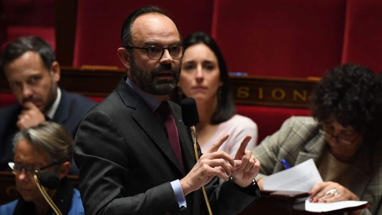 French Prime Minister Edouard Philippe speaks during a session of questions to the Government at the French National Assembly in Paris, on January 30, 2019. (Photo by Alain JOCARD / AFP) (Photo credit should read ALAIN JOCARD/AFP/Getty Images)