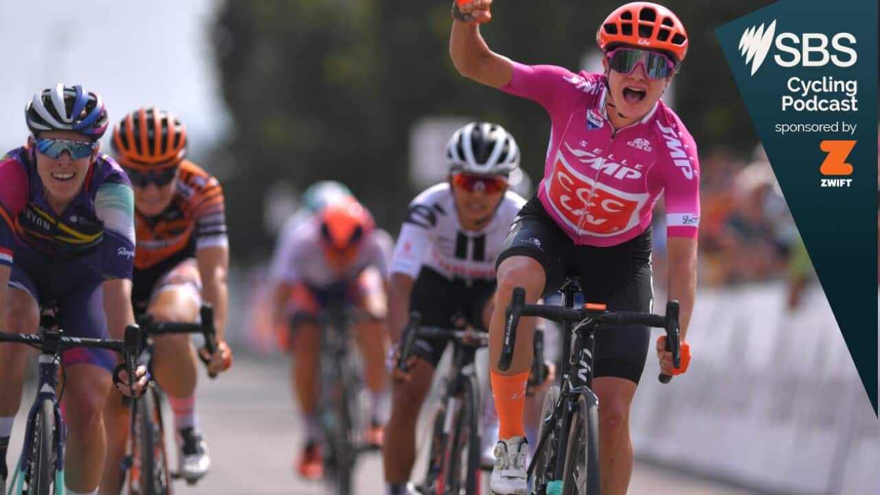 Vos on Stage 6 of Giro Rosa 2020