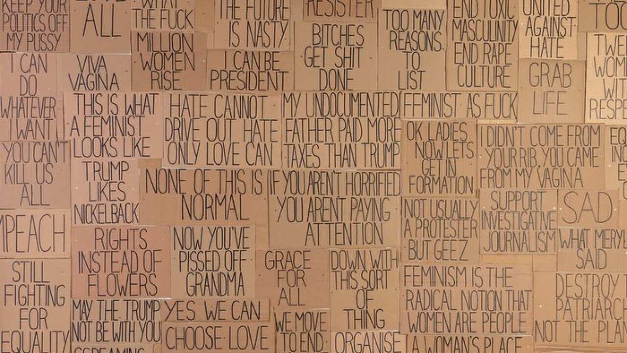 Sarah Goffman, I am with you 2017 (detail)