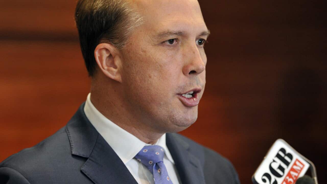 Minister for Immigration Peter Dutton