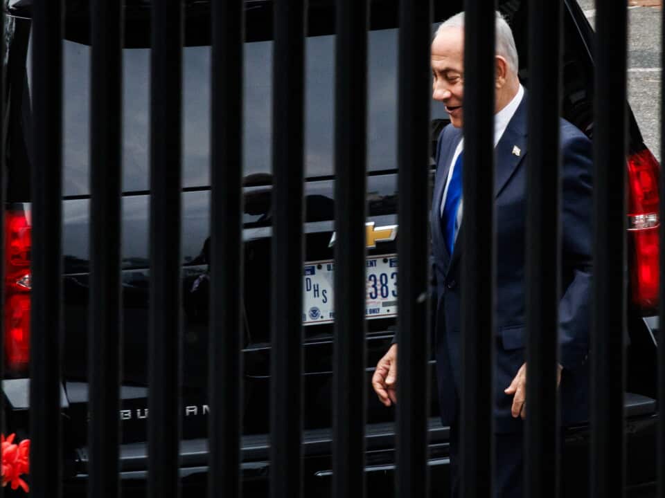DC: Israeli Prime Minister Netanyahu Meets with President Trump at White House