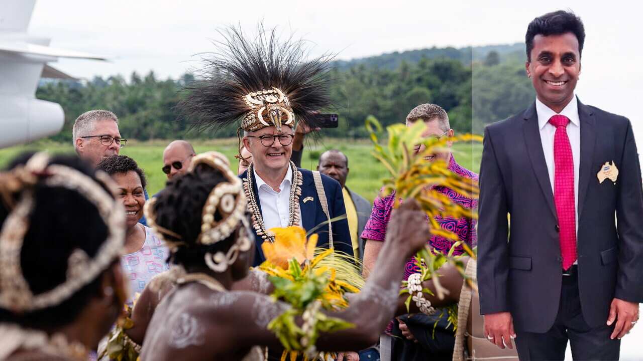ANTHONY ALBANESE PNG VISIT