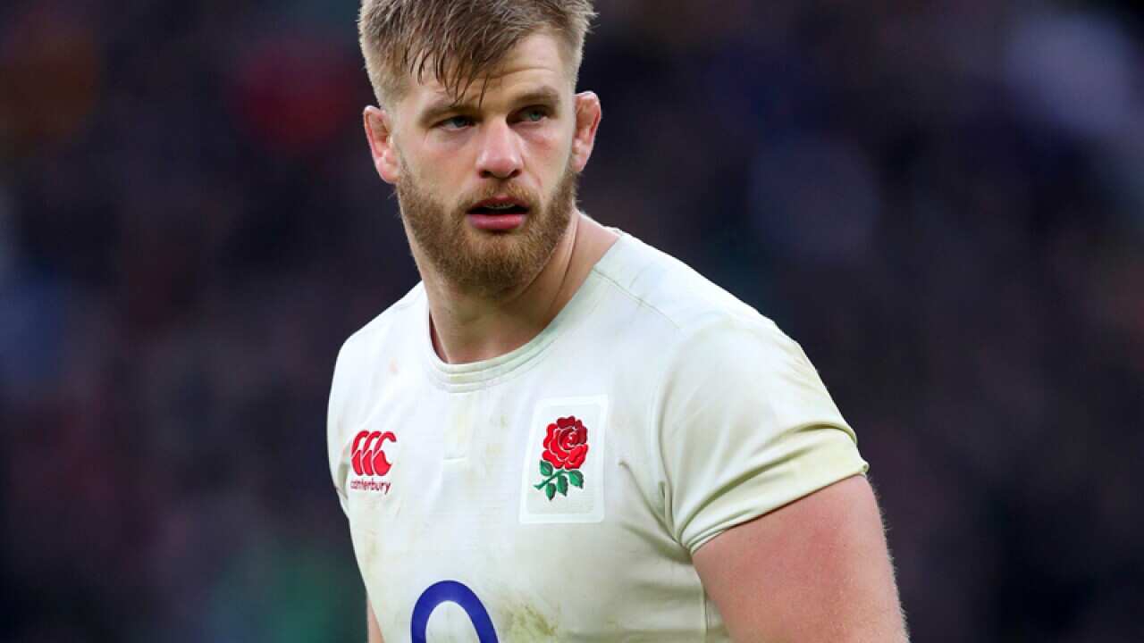 England rugby player George Kruis