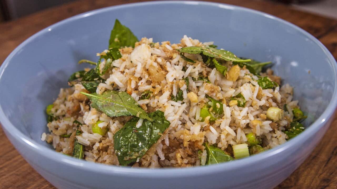 Nasi ulam (Malaysian rice salad) recipe | SBS Food