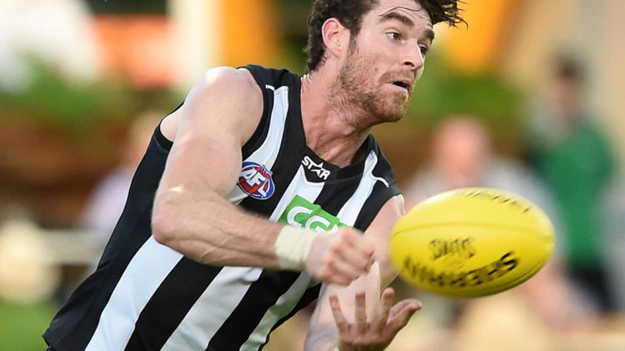 Magpies player Tyson Goldsack
