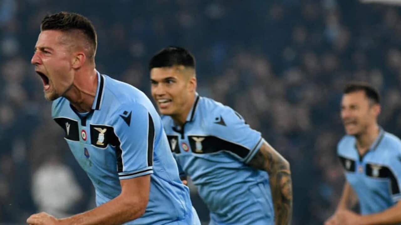 Sergej Milinkovic Savic ha messo a segno il gol che ha regalato alla Lazio il big match della 24ma di Serie A contro l'Inter