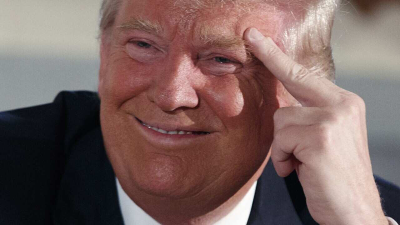 Republican presidential candidate Donald Trump